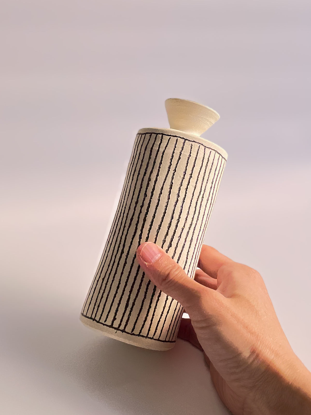 TATEJIMA Stripe Flow Vase