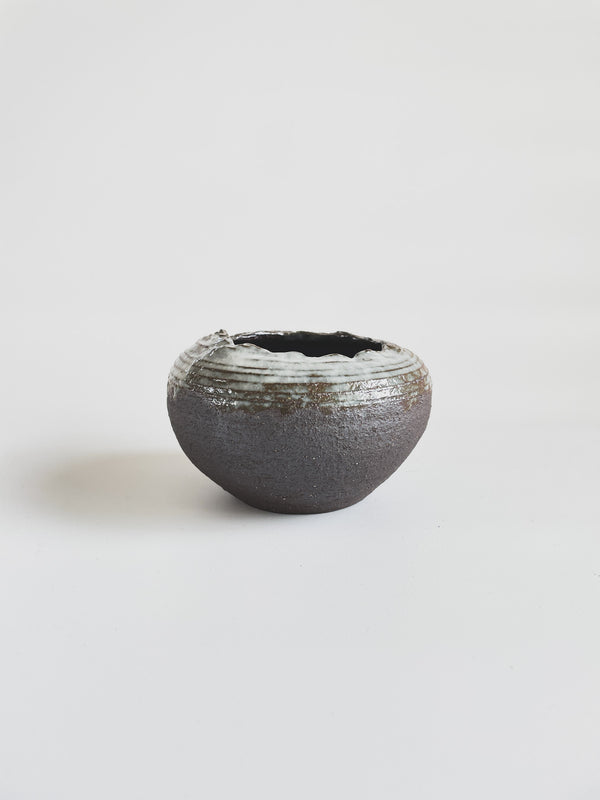 YOZORA UKIGUMO Vase 花器　陶器　浮雲　夜空