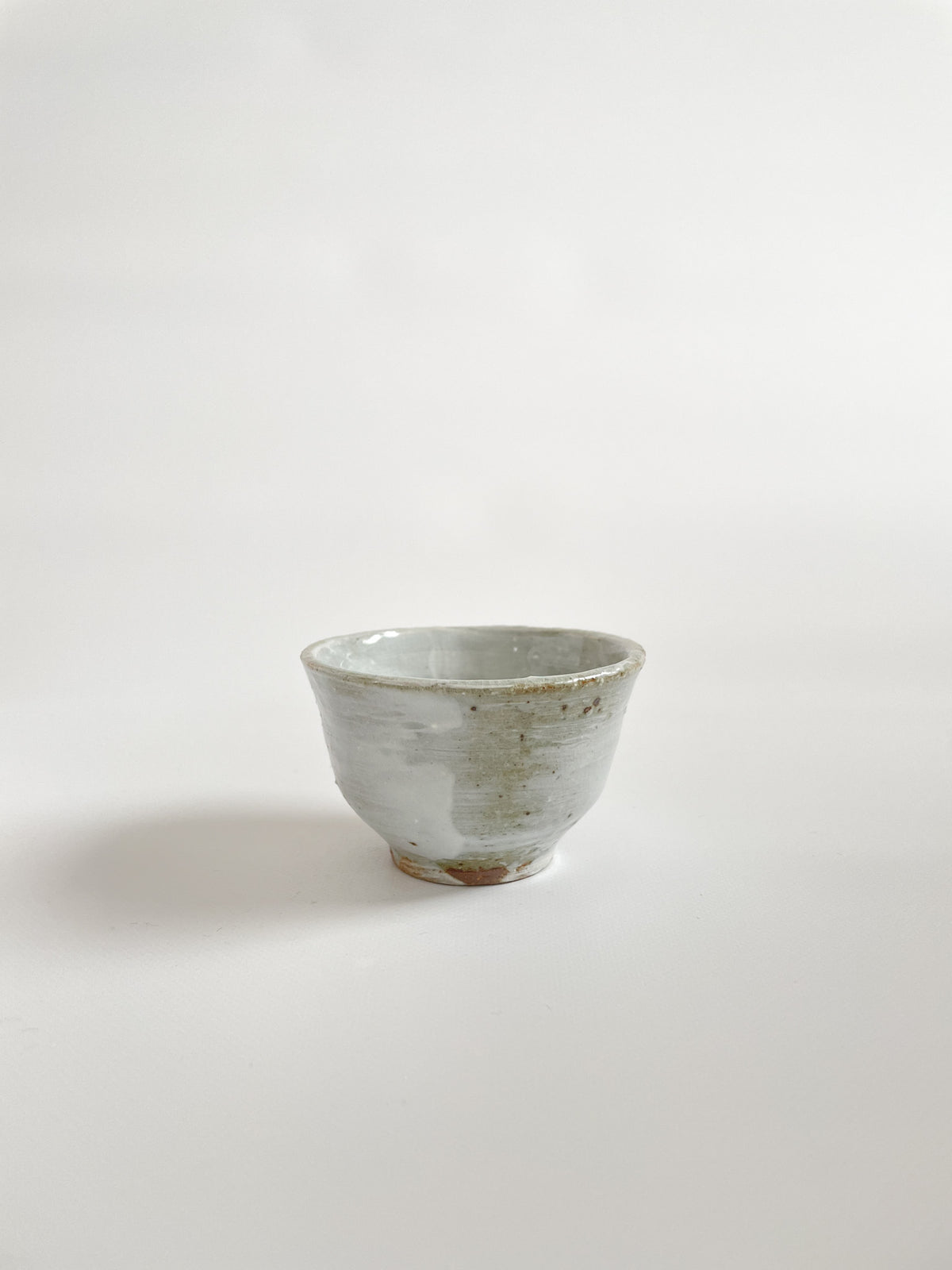 ARASHI sake and tea cup 刷毛目　酒　信楽
