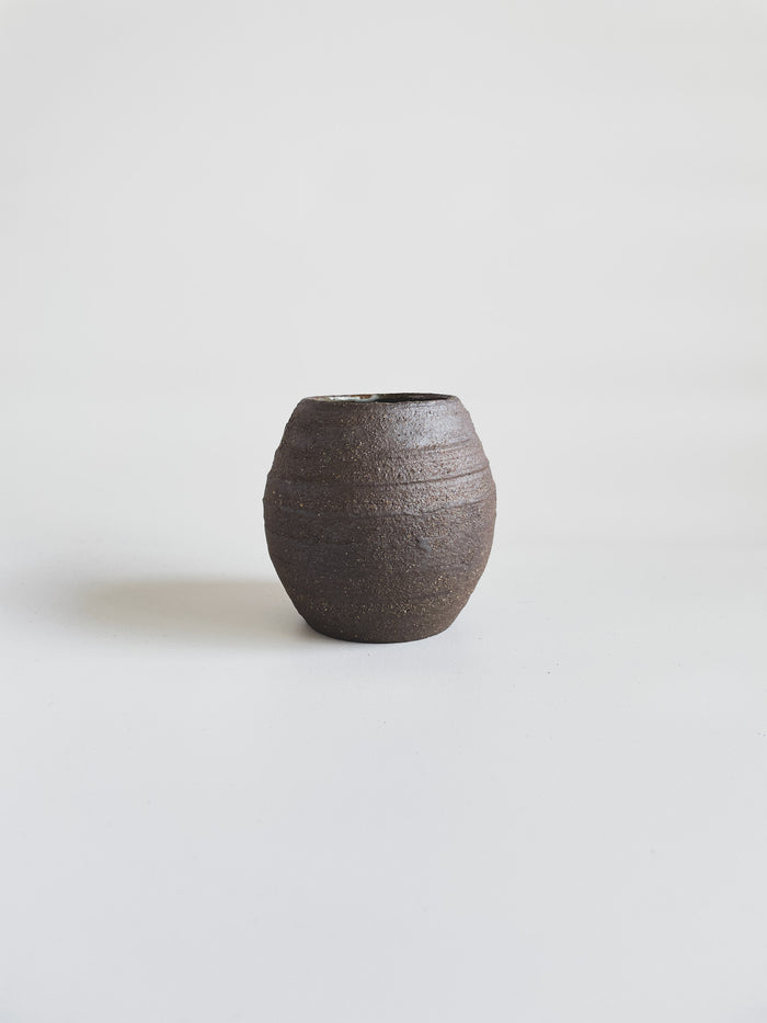 WHISKY BARREL vase 花器　陶器　ウイスキーバレル