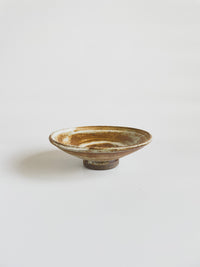 small ceramic plate 陶器　小皿　志野