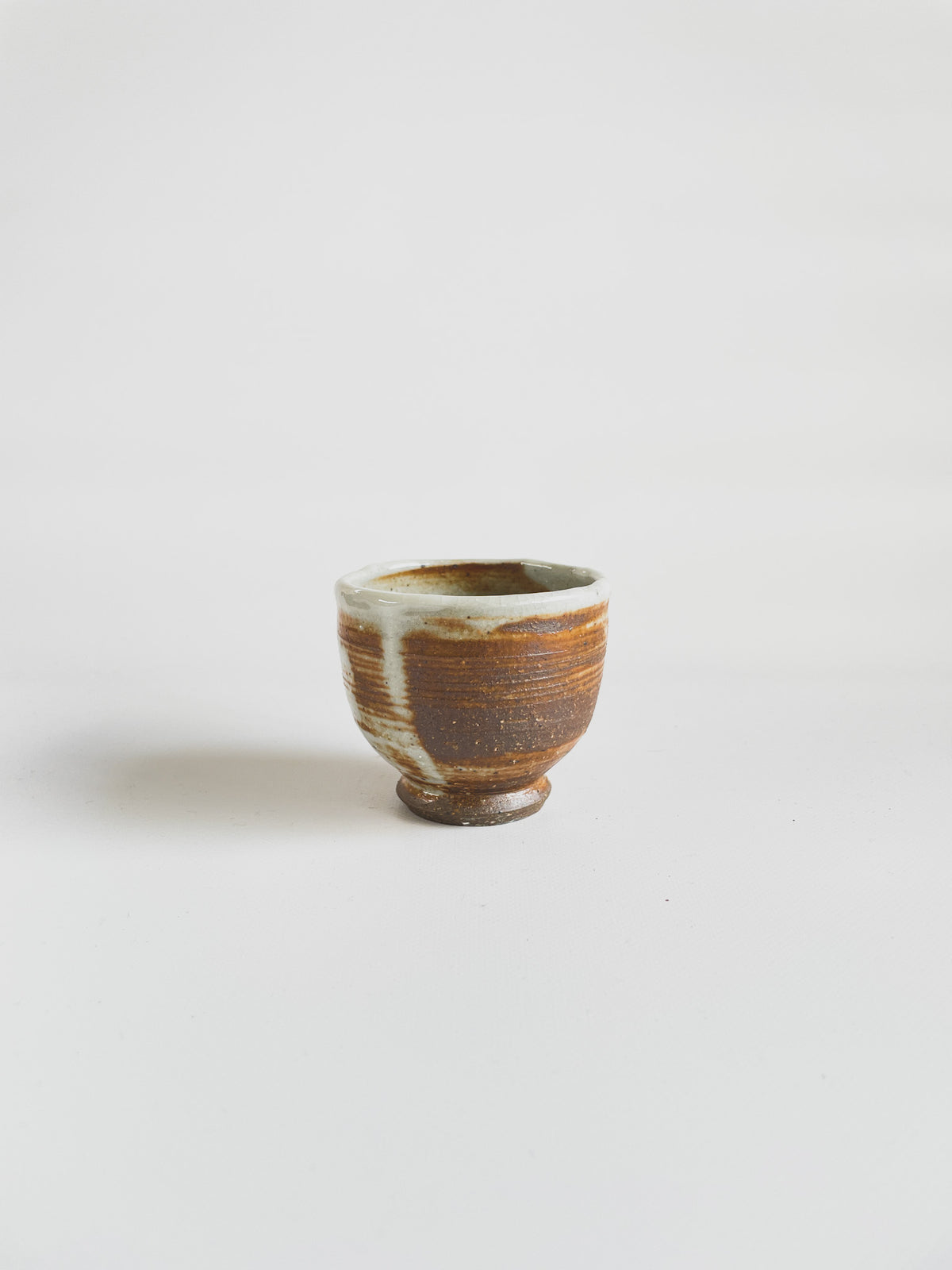 sake cup shino zen 酒カップ　陶器　
